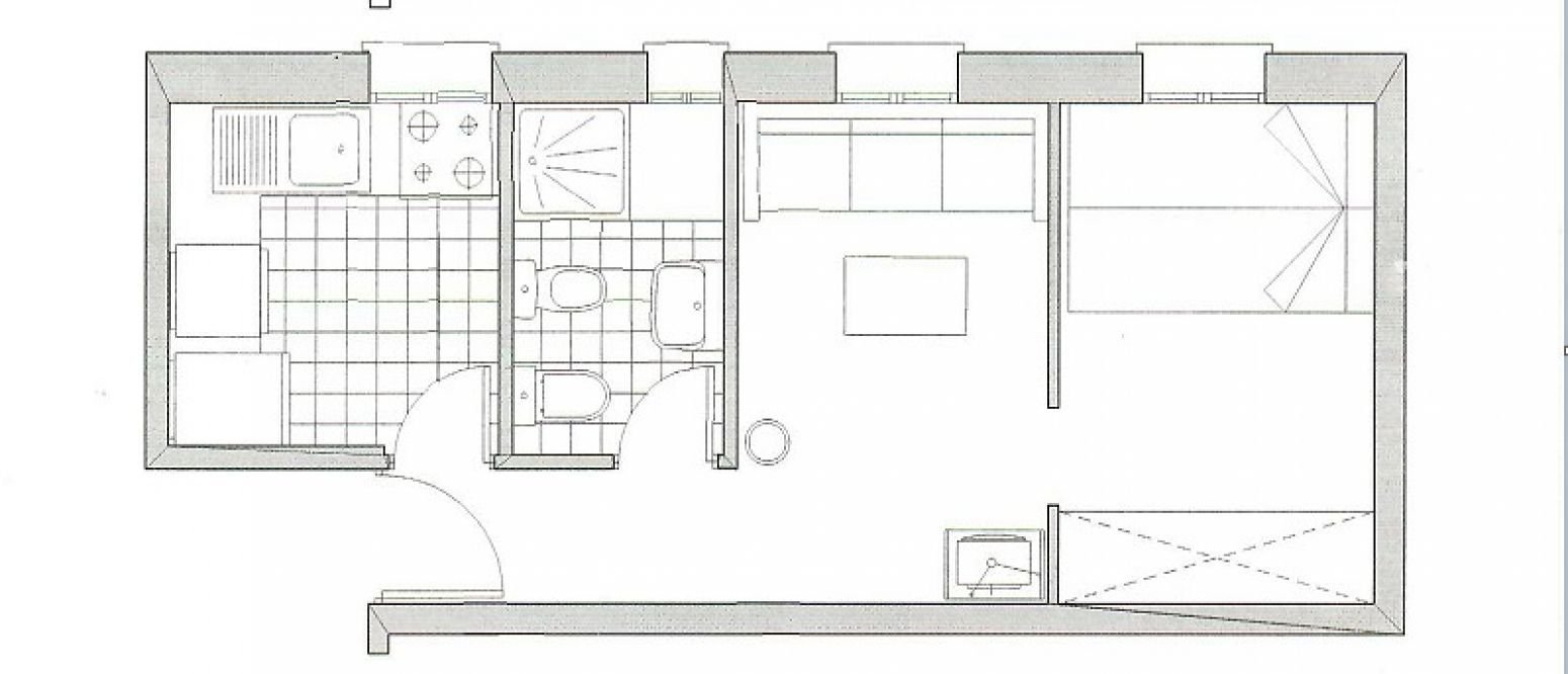 Appartement 30 m² à Madrid