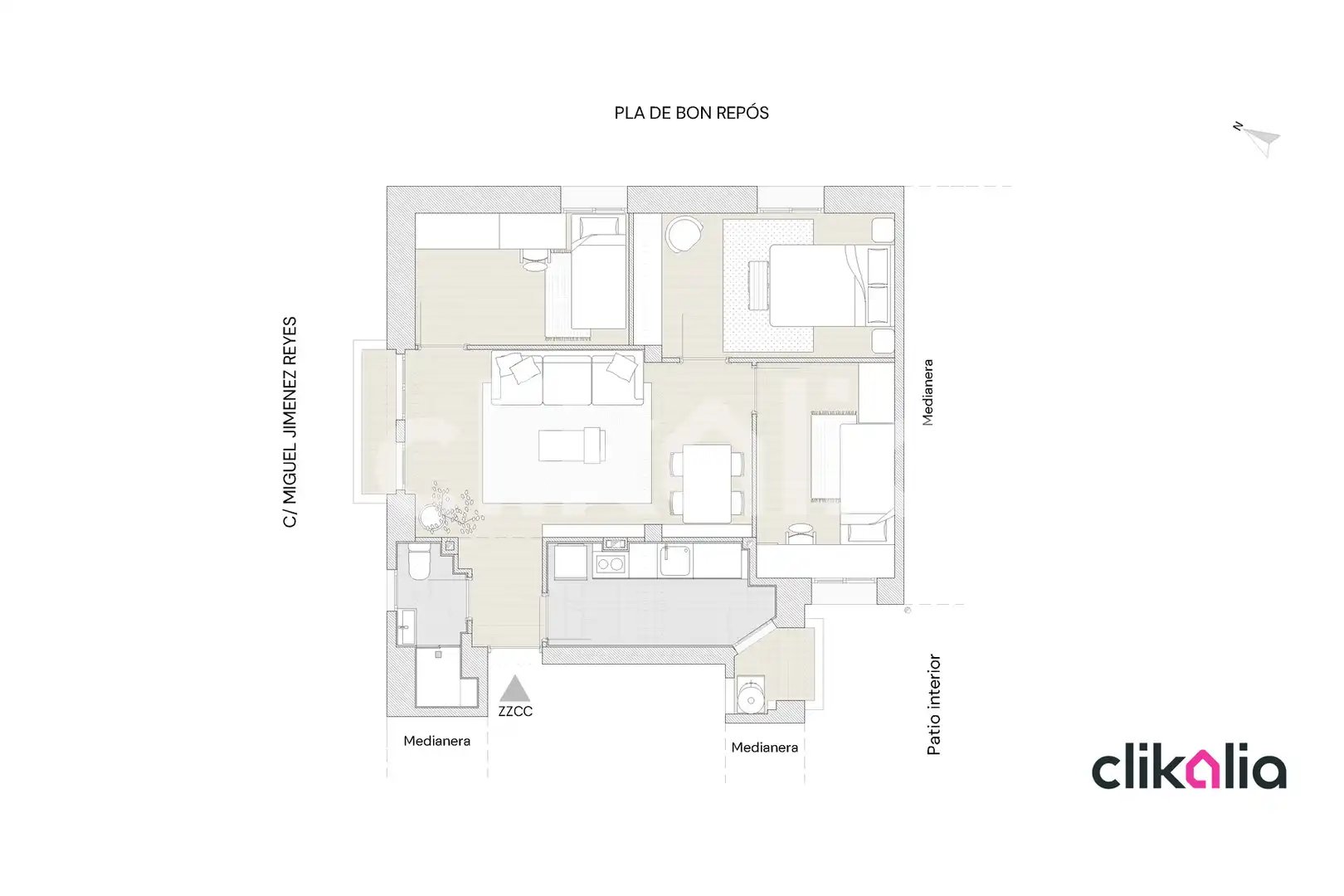 Pis de 79 m² a Alacant