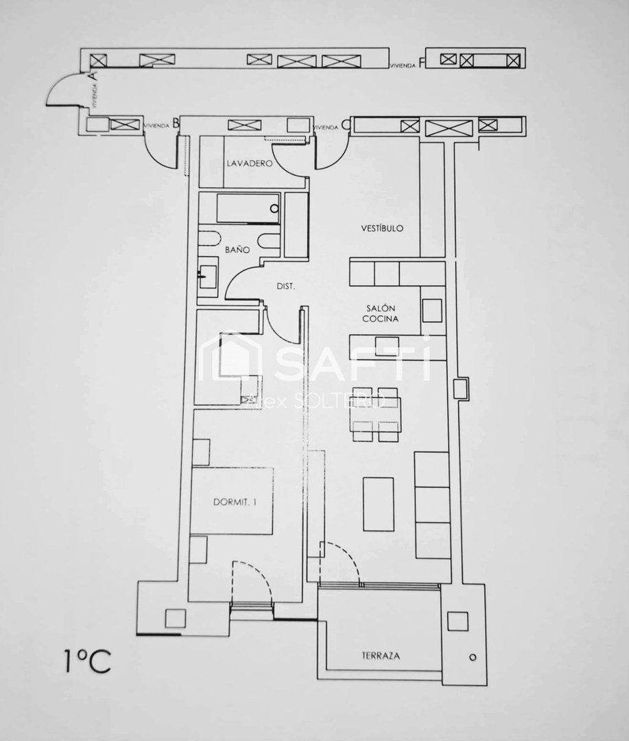 Pis de 70 m² a Vigo