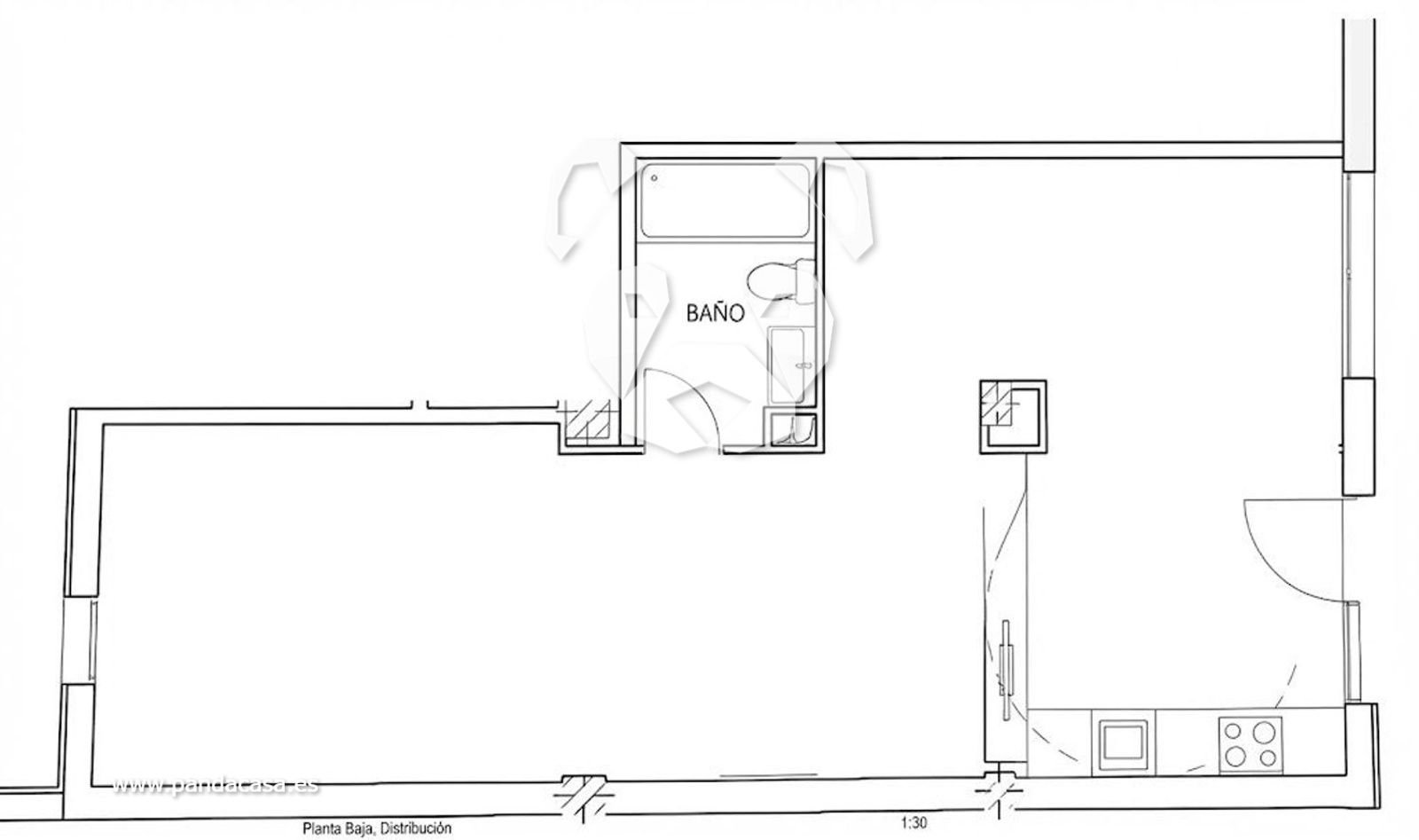 Pis de 74 m² a Madrid