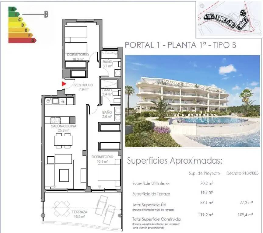 Piso de 119 m² en Fuengirola