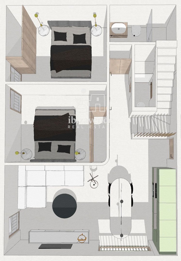 Pis de 63 m² a Sant Antoni de Portmany