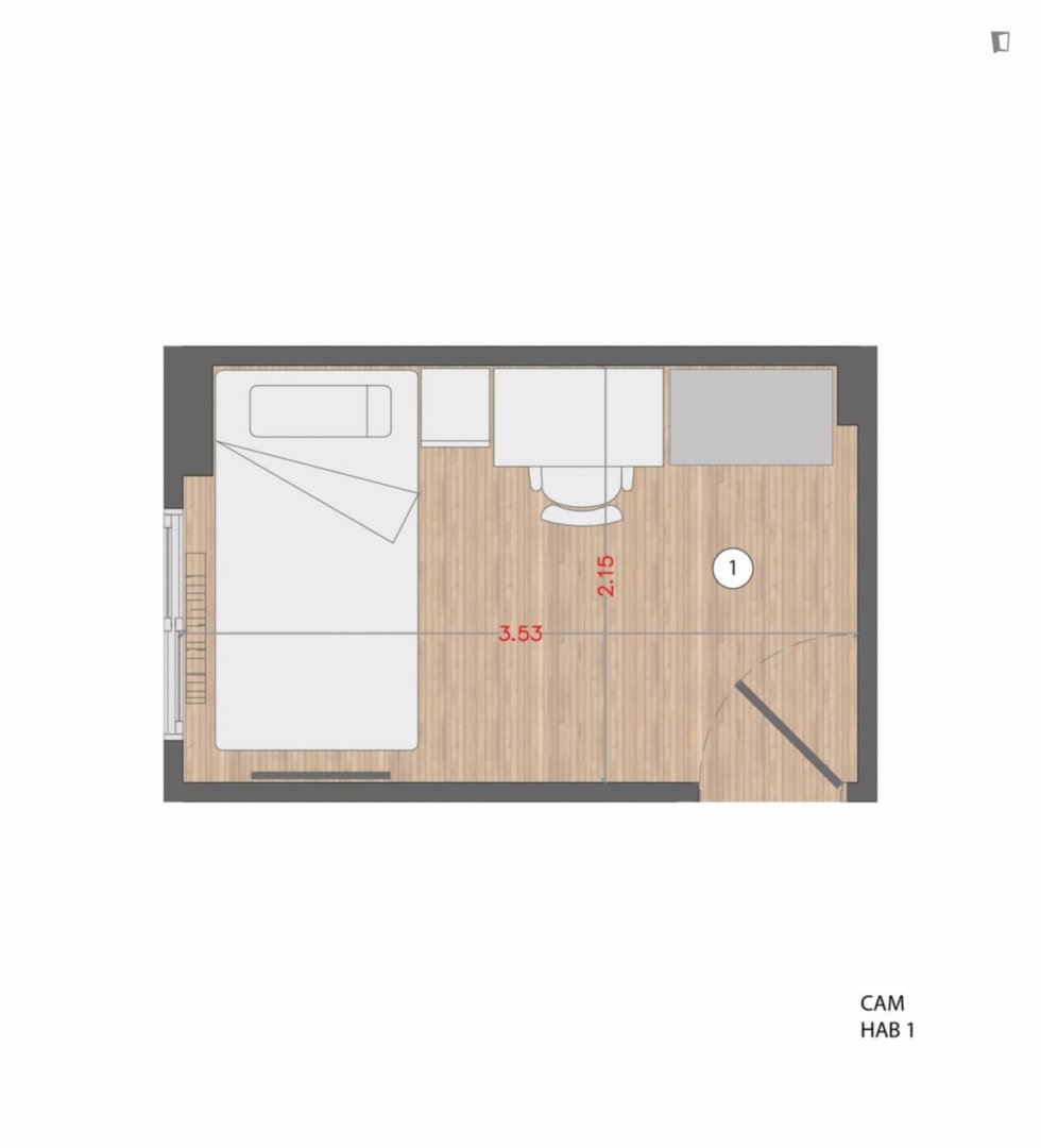 Habitació de lloguer, Madrid