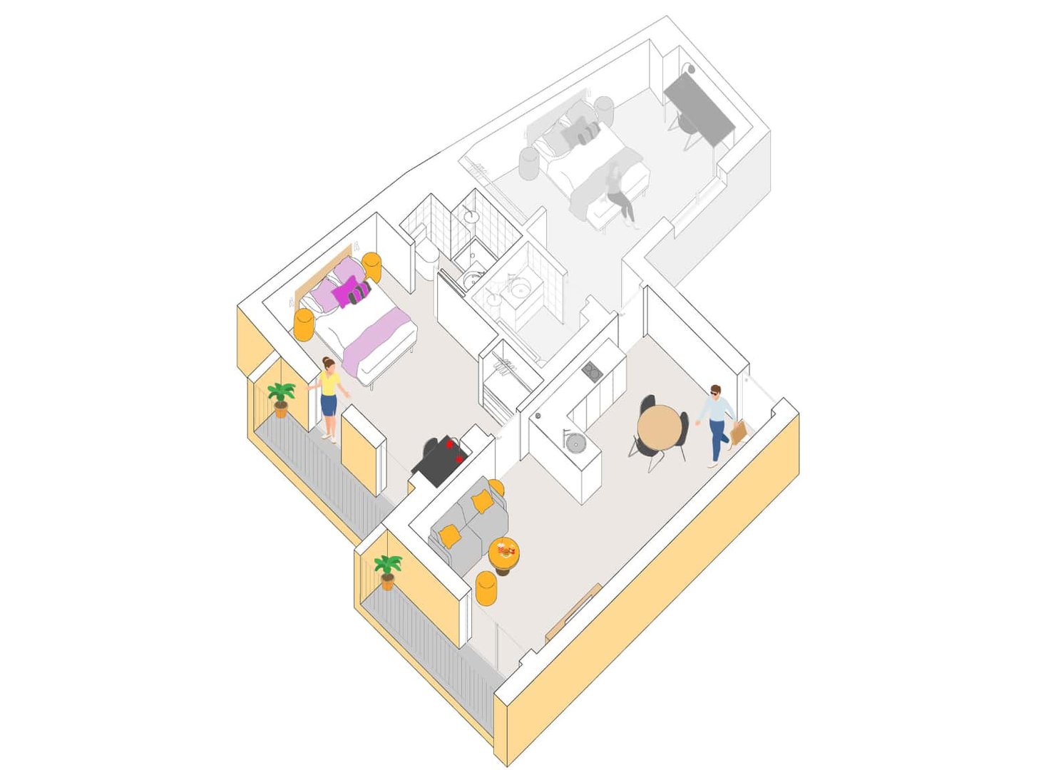 Habitació de lloguer, Màlaga