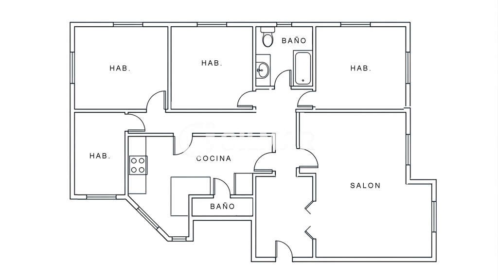 Pis de 160 m² a Madrid