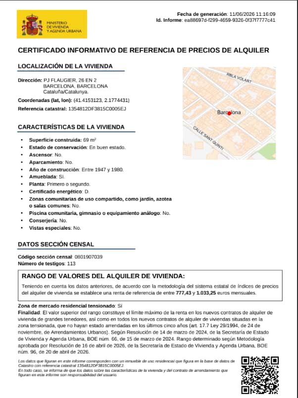 Habitació de lloguer, Barcelona