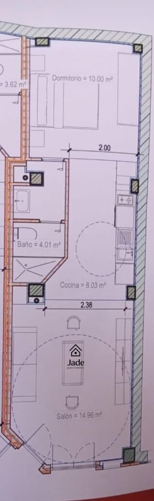 Pis de 40 m² a Còrdova