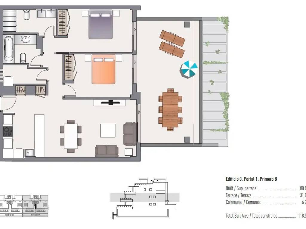 Piso de 101 m² en Estepona