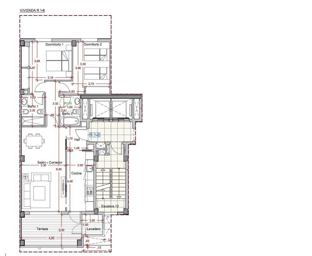 Piso de 100 m² en Alicante