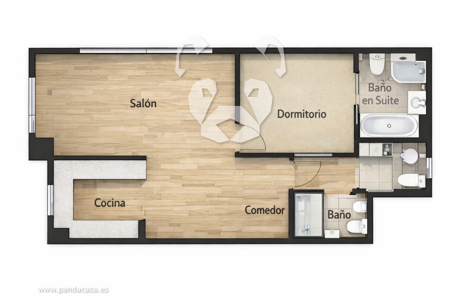 Pis de 64 m² a Madrid