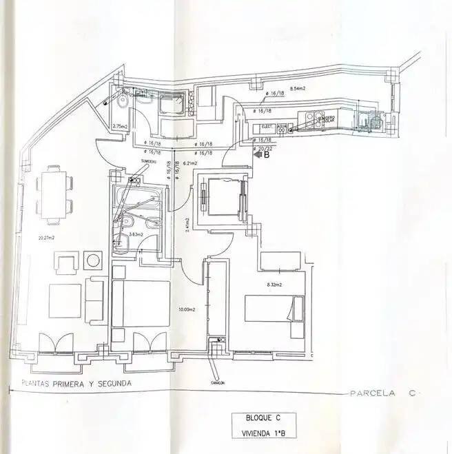 Piso de 112 m² en Madrid