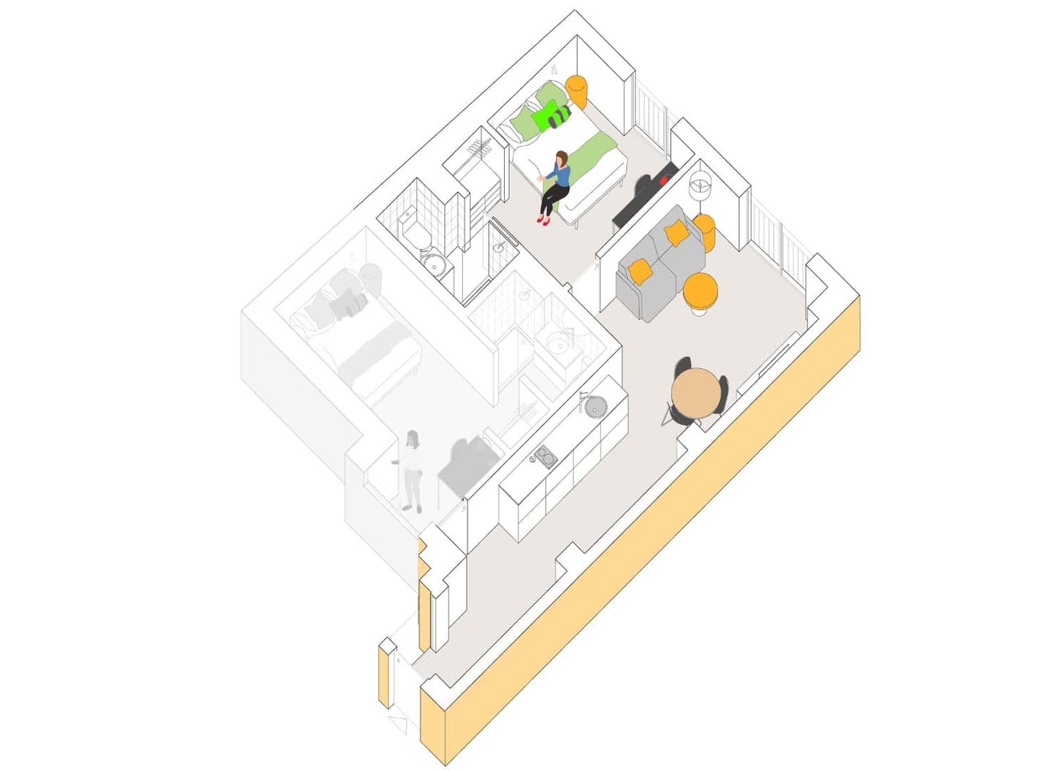 Habitació de lloguer, Màlaga