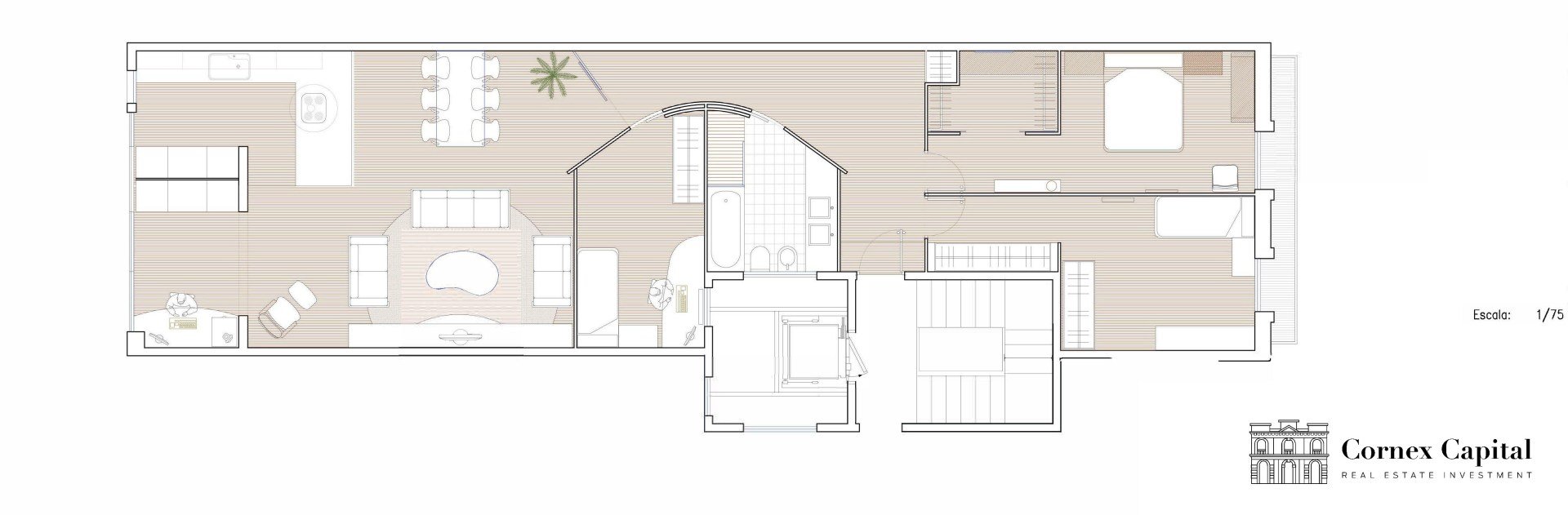 Piso de 134 m² en Barcelona