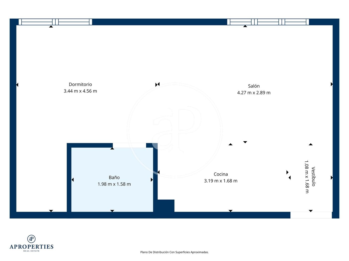 Pis de 45 m² a Madrid