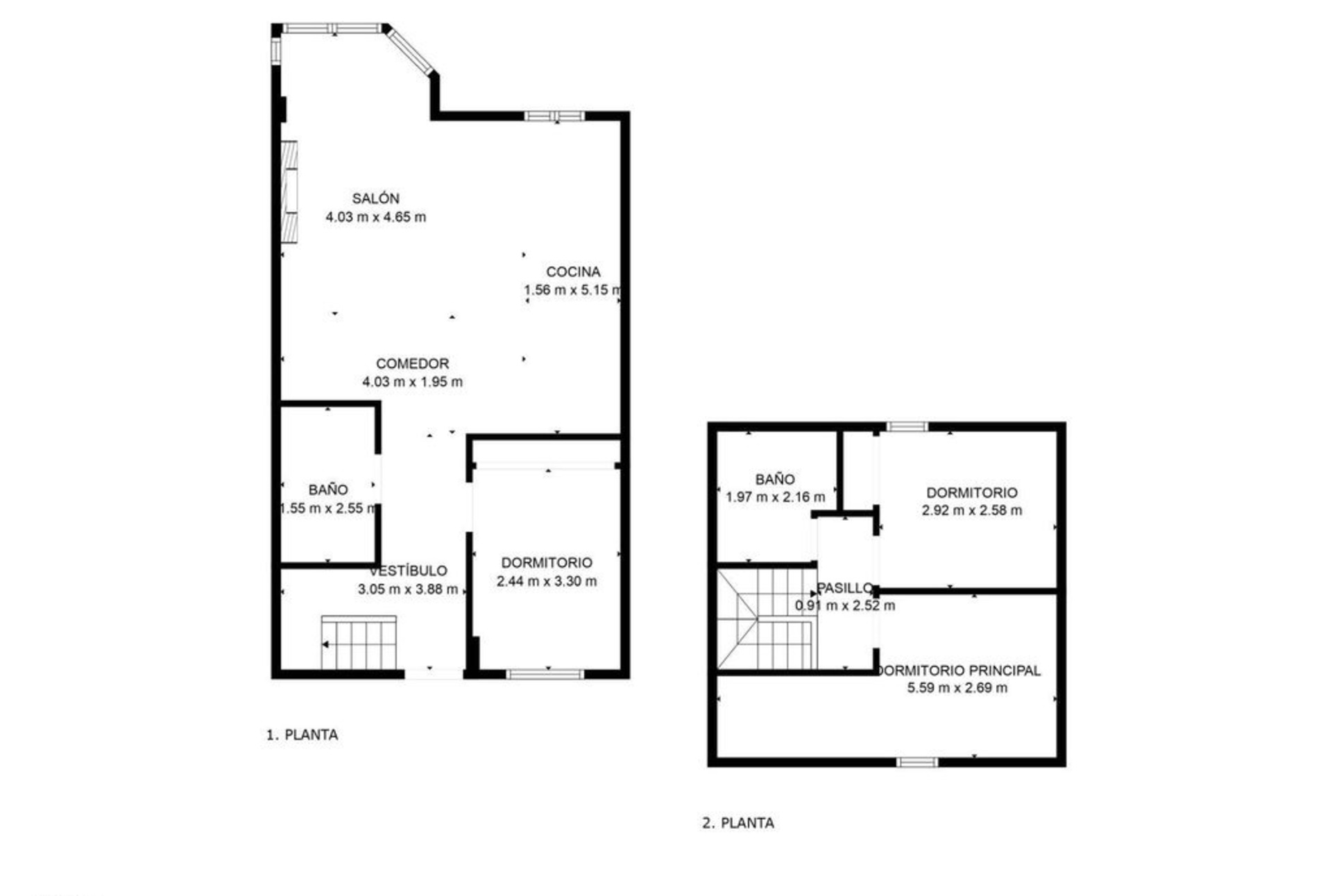 Piso de 87 m² en Sallent de Gállego