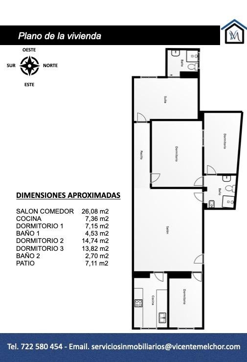 Piso de 112 m² en Sevilla