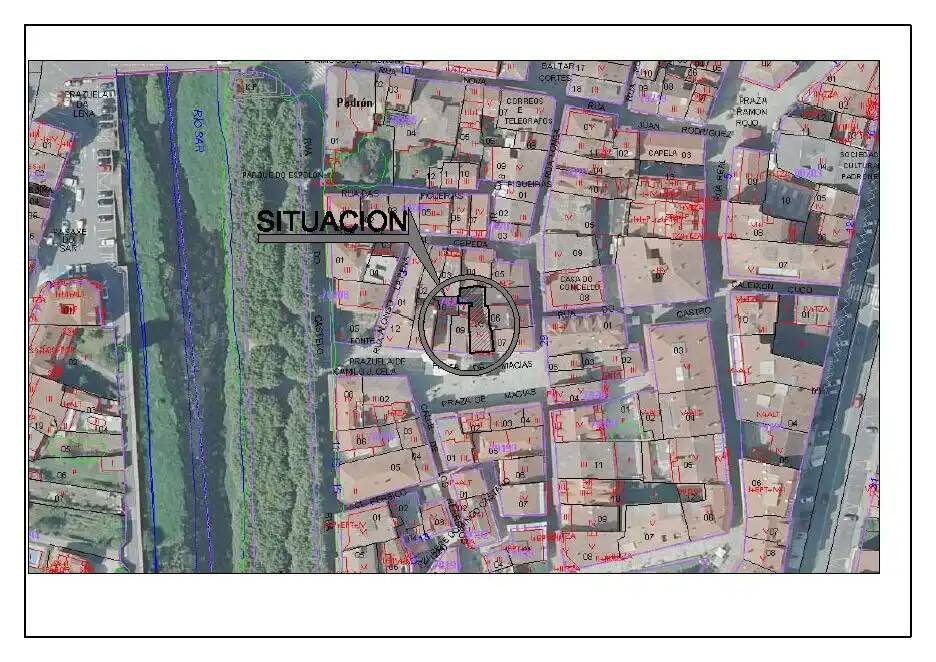 Piso de 38 m² en Padrón