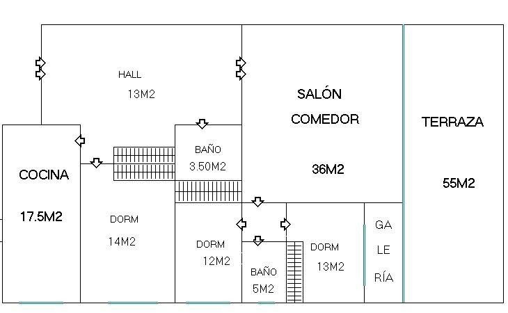 Piso de 128 m² en Suances