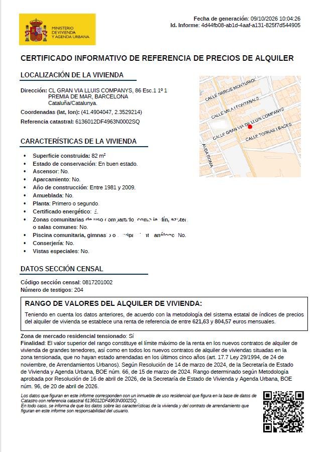 Appartamento 80 m² a Premià de Mar