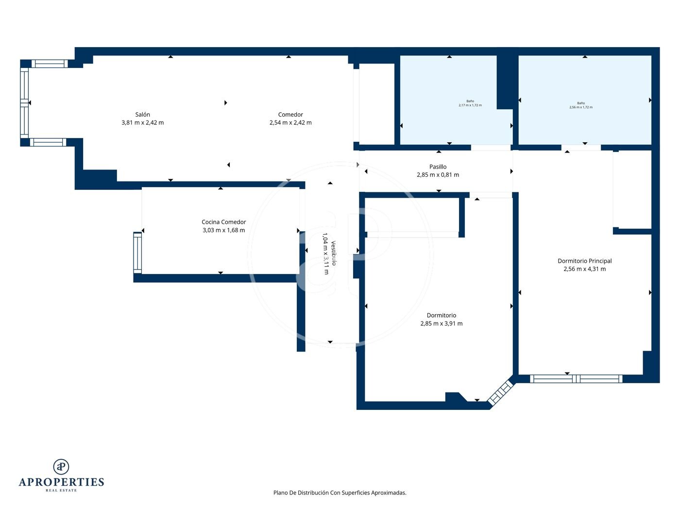 Piso de 85 m² en Madrid