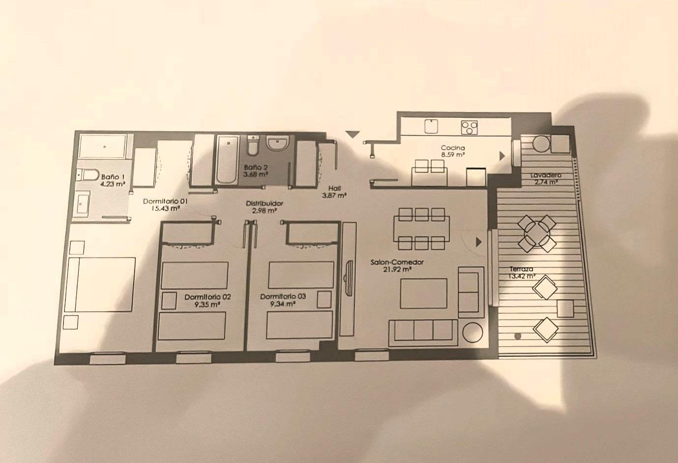 Piso de 106 m² en Dos Hermanas