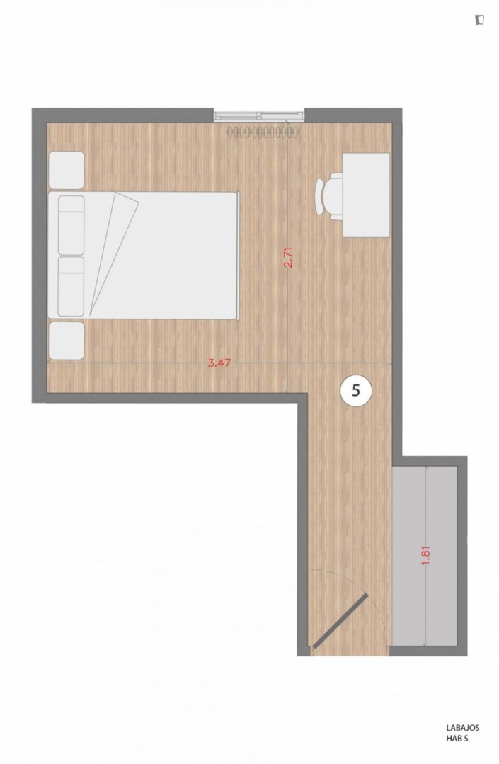 Habitació de lloguer, Madrid