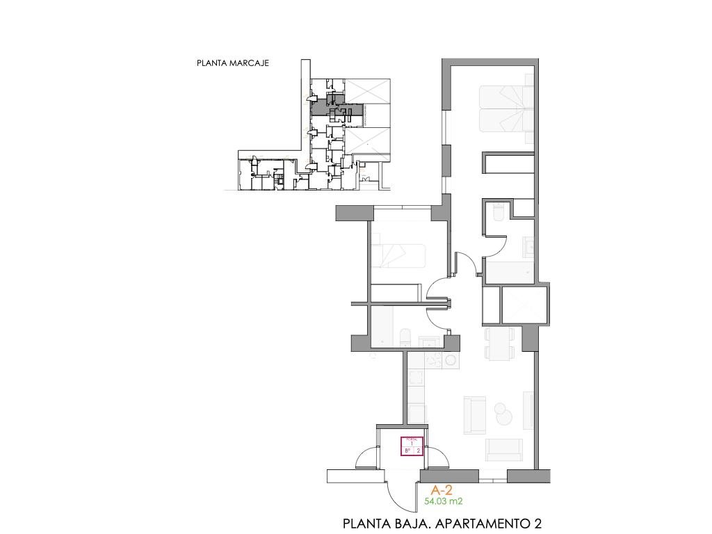 Pis de 66 m² a Madrid