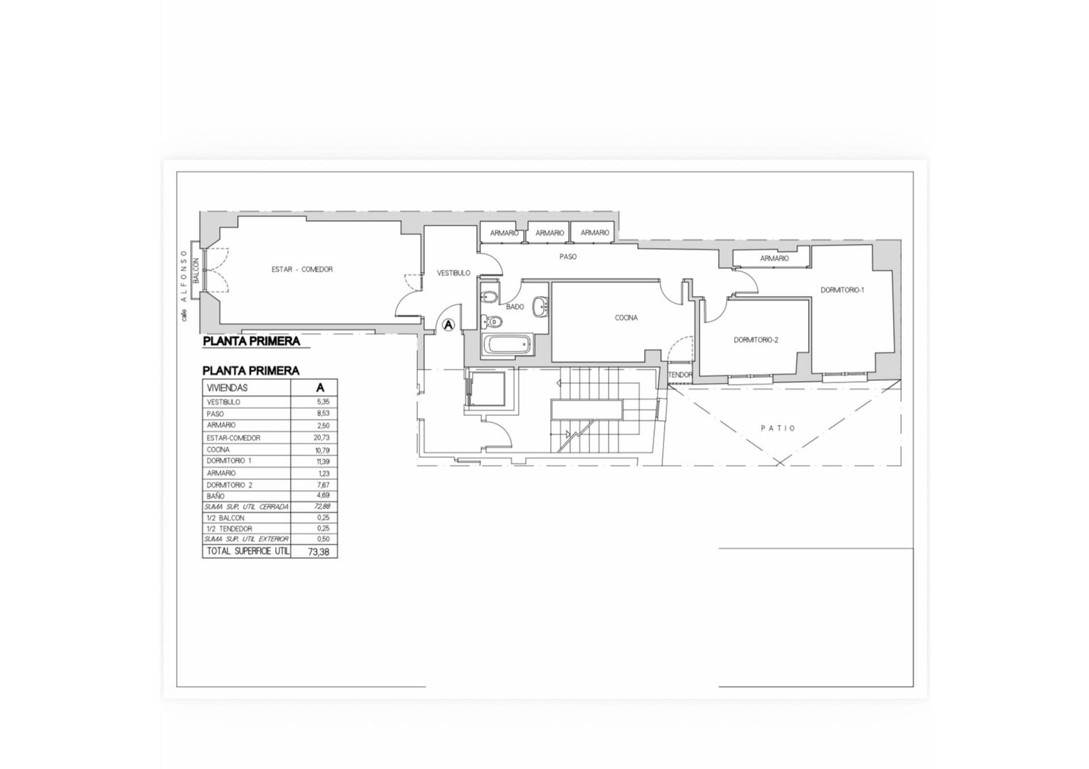 Wohnung 106 m² in Saragossa