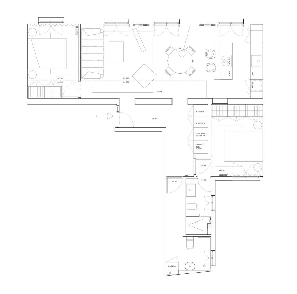 Wohnung 81 m² in Madrid