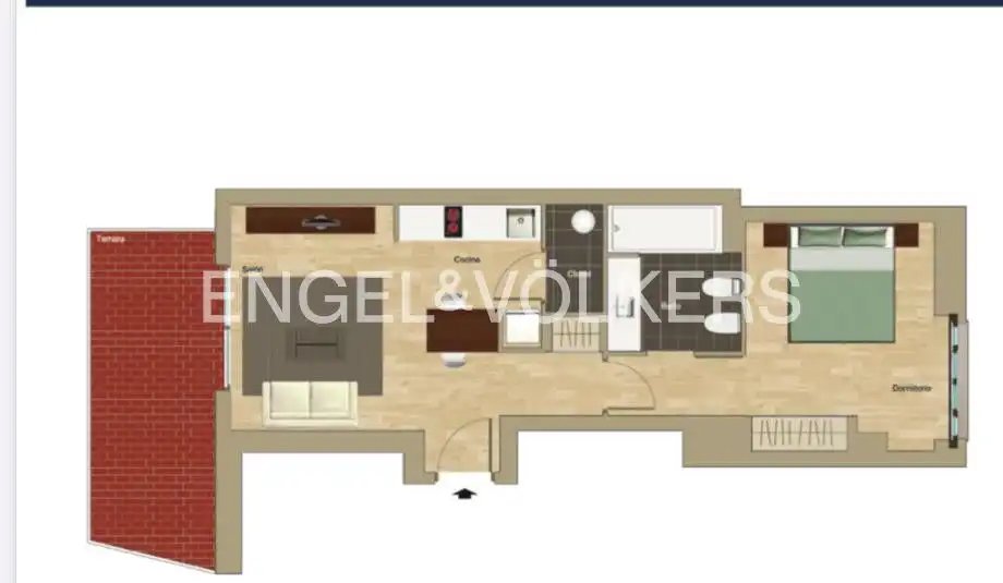 Wohnung 50 m² in Valencia