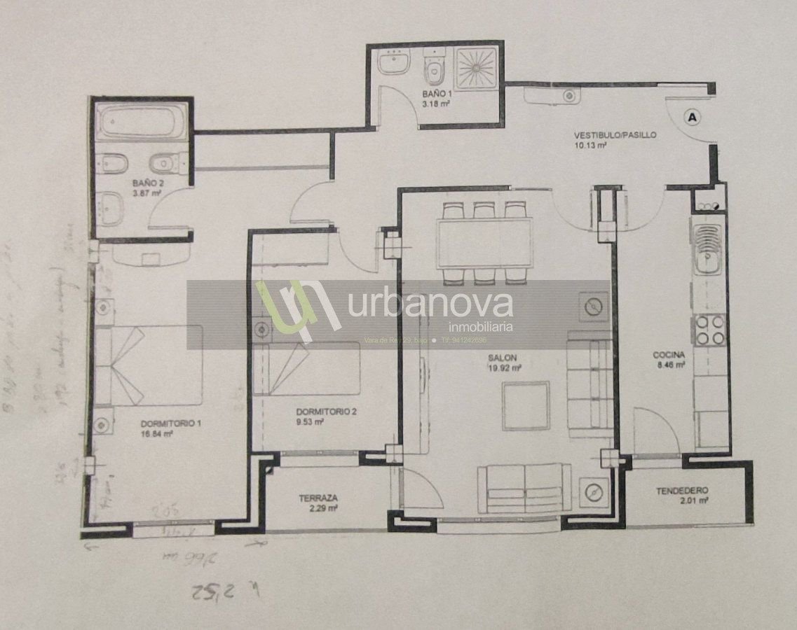 Appartement 80 m² à Villamediana de Iregua