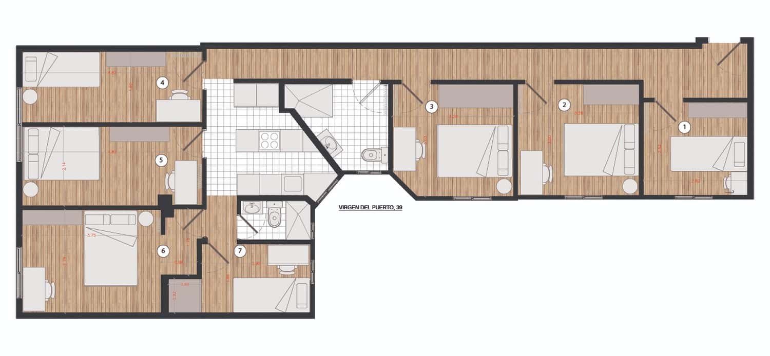 Habitació de lloguer, Madrid