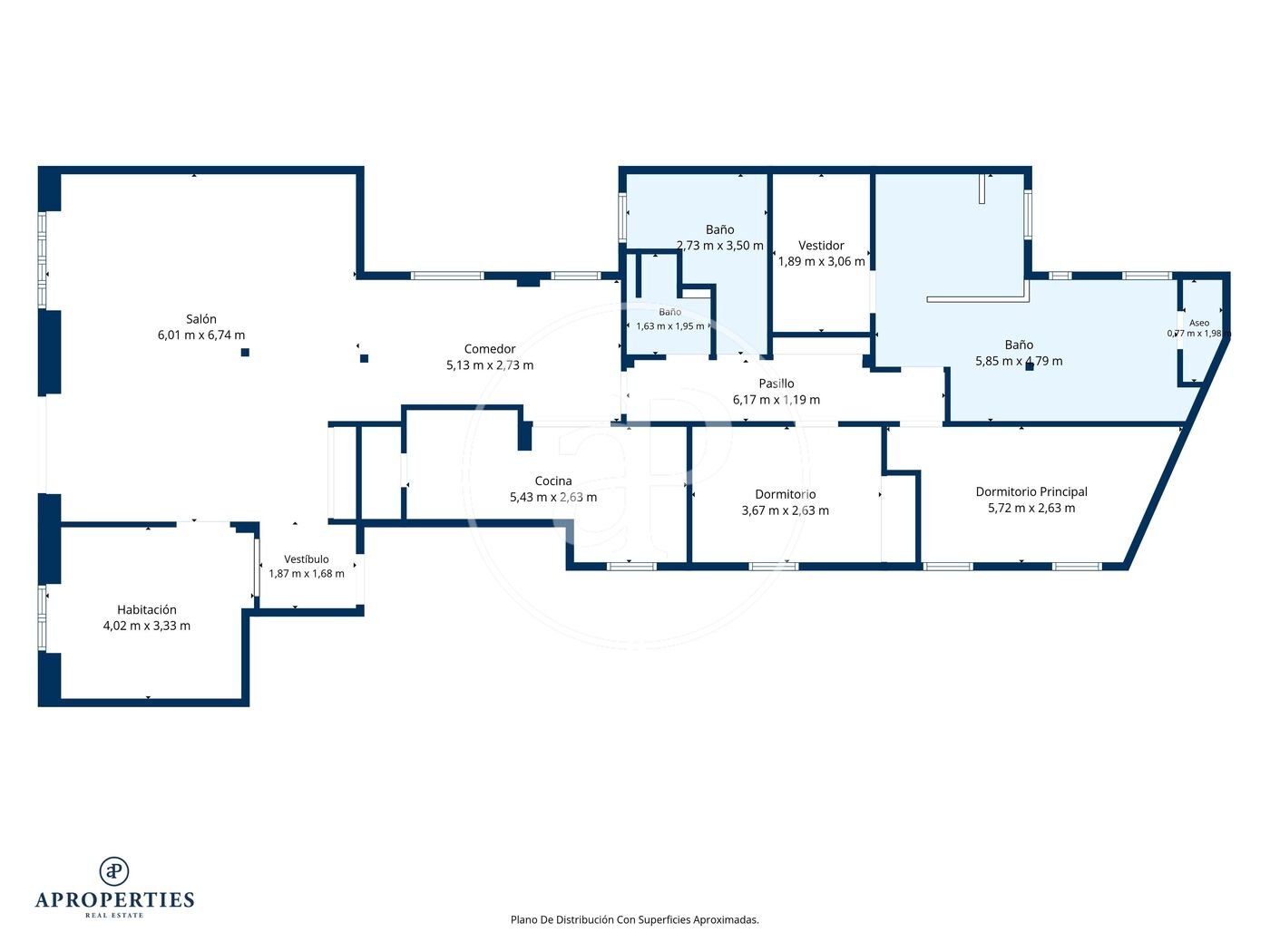 Wohnung 195 m² in Madrid
