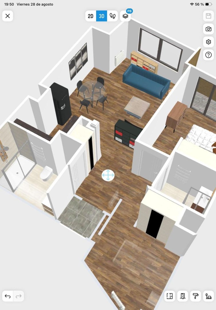 Piso de 74 m² en Ourense