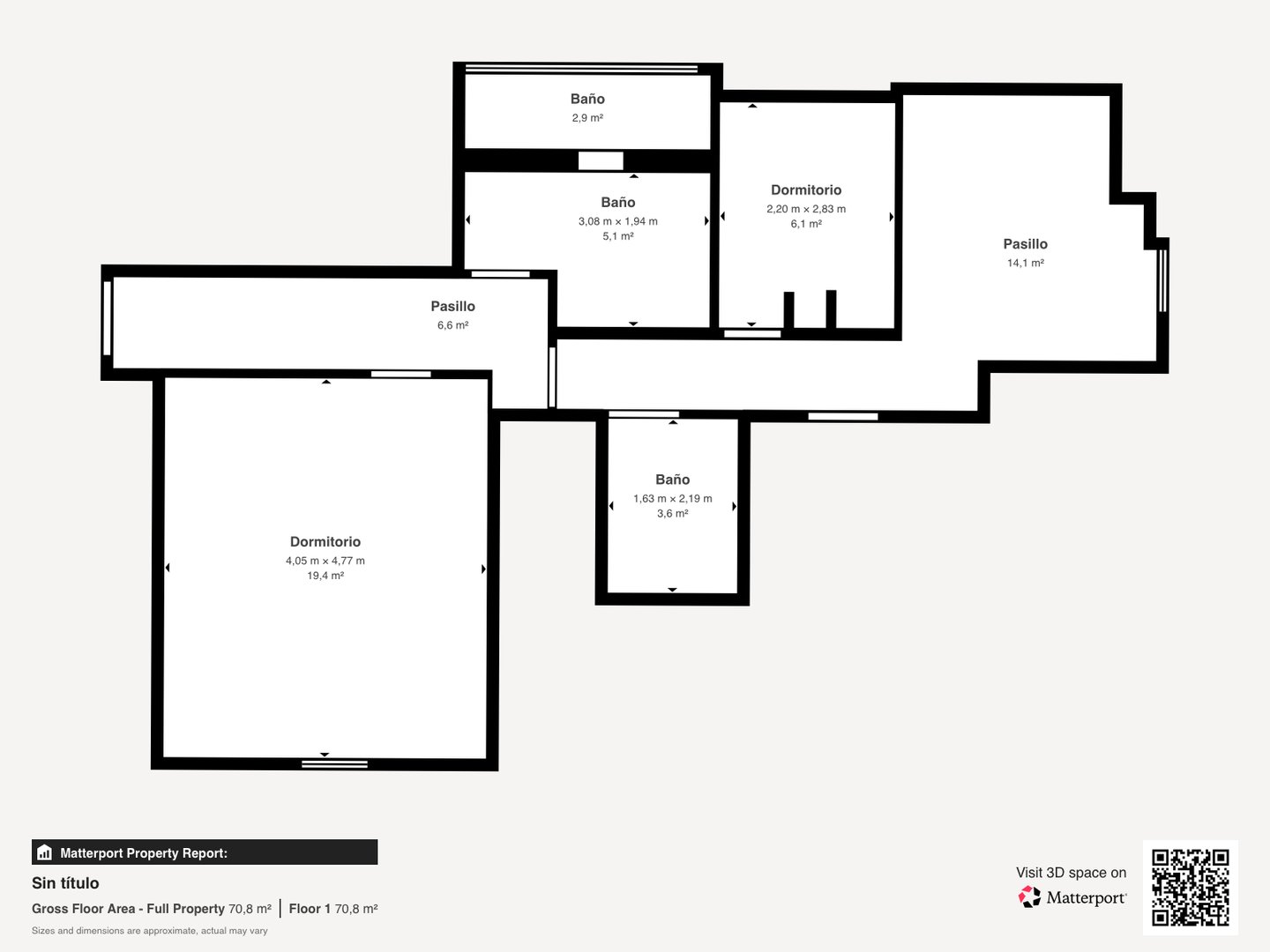 Piso de 96 m² en Madrid