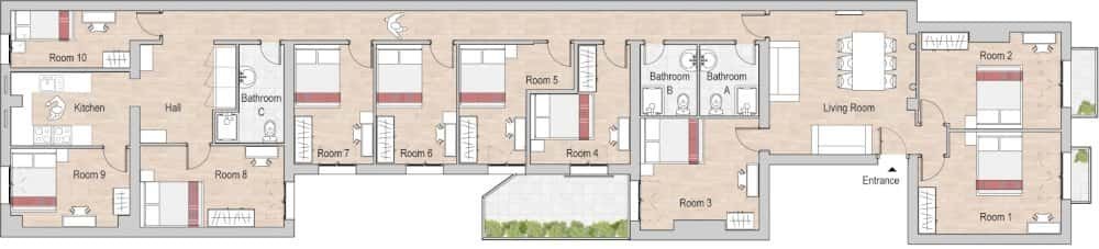 Habitació de lloguer, Madrid