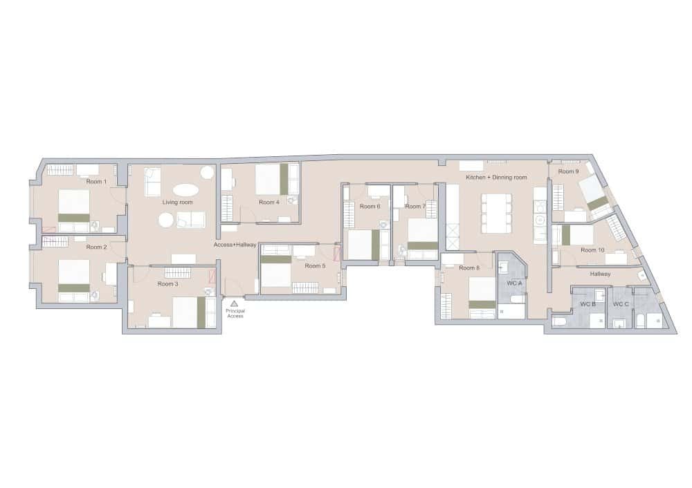 Habitació de lloguer, Madrid