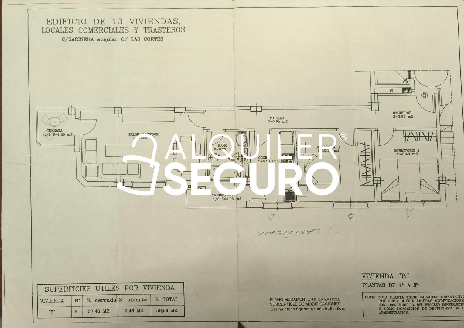 Pis de 67 m² a Saragossa