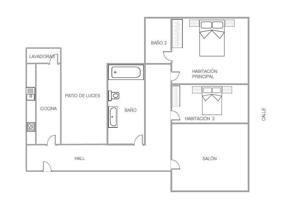 Piso de 75 m² en Vigo