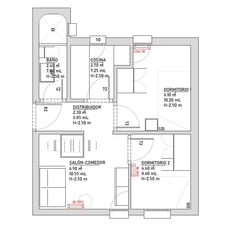 Pis de 26 m² a Madrid