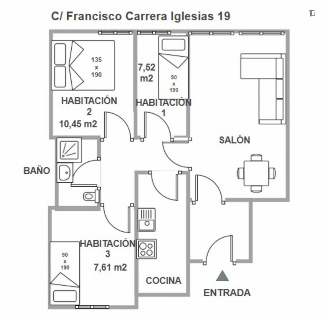 Habitació de lloguer, Sevilla