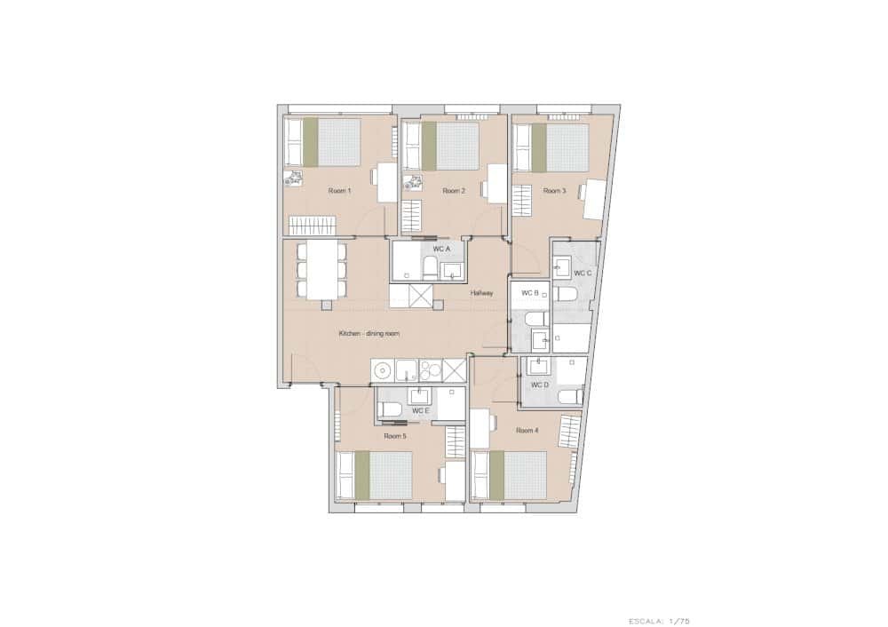 Habitació de lloguer, Madrid