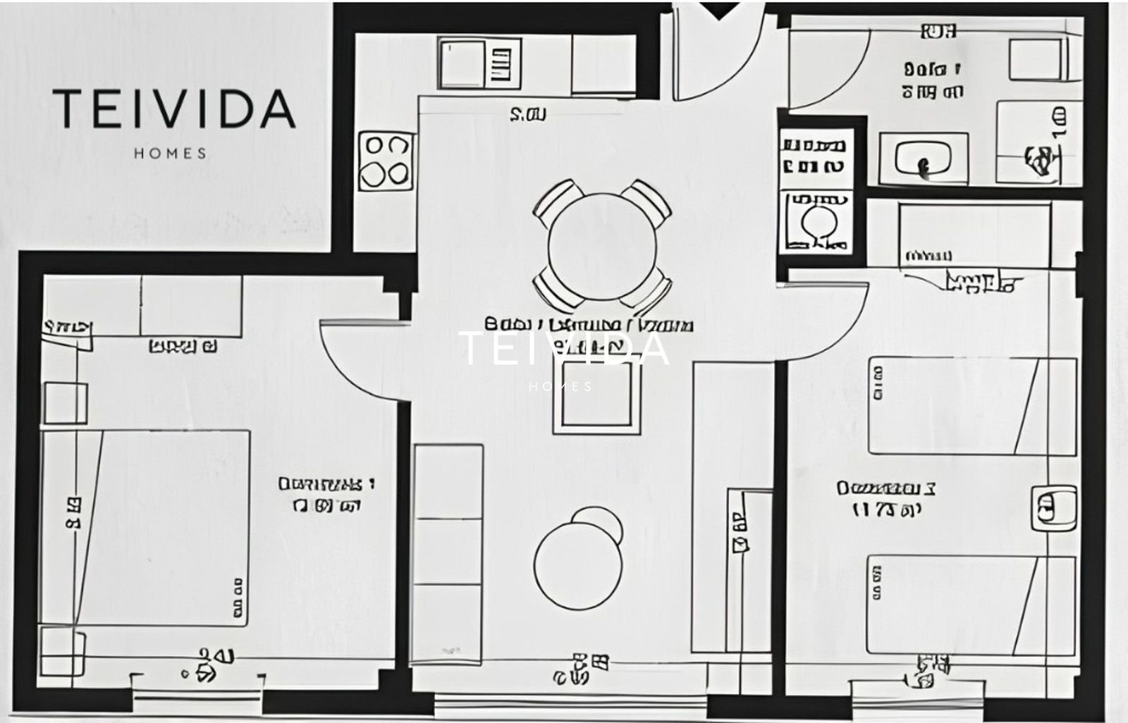 Apartamento 115 m² em Arona