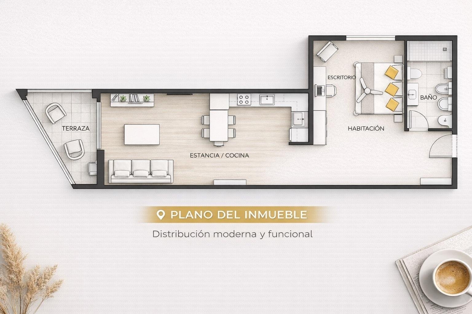 Apartamento 60 m² em Roquetas de Mar