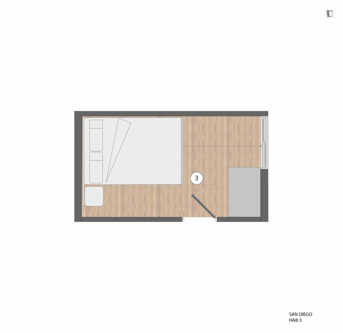 Habitació de lloguer, Madrid