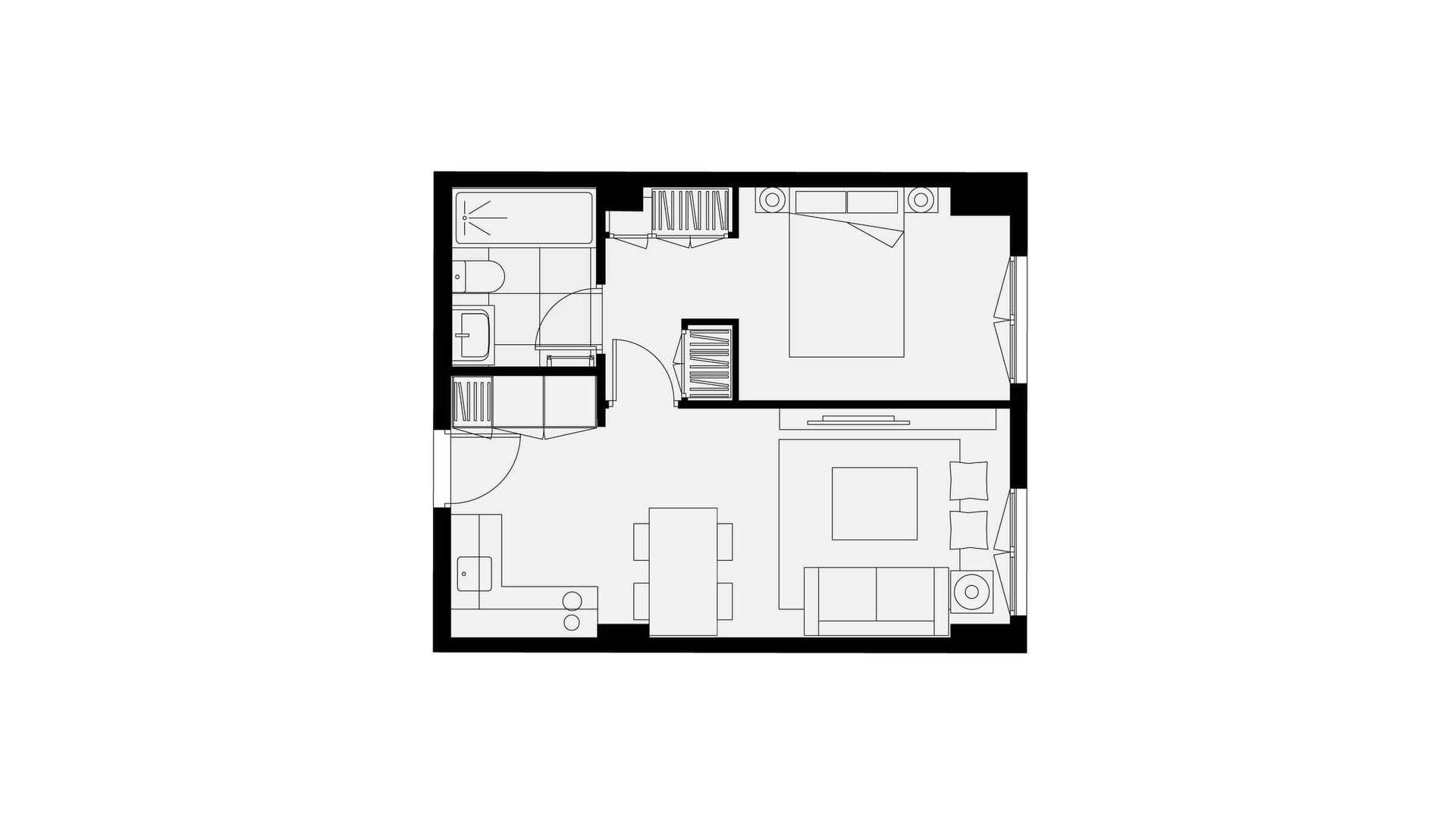 Pis de 31 m² a Madrid