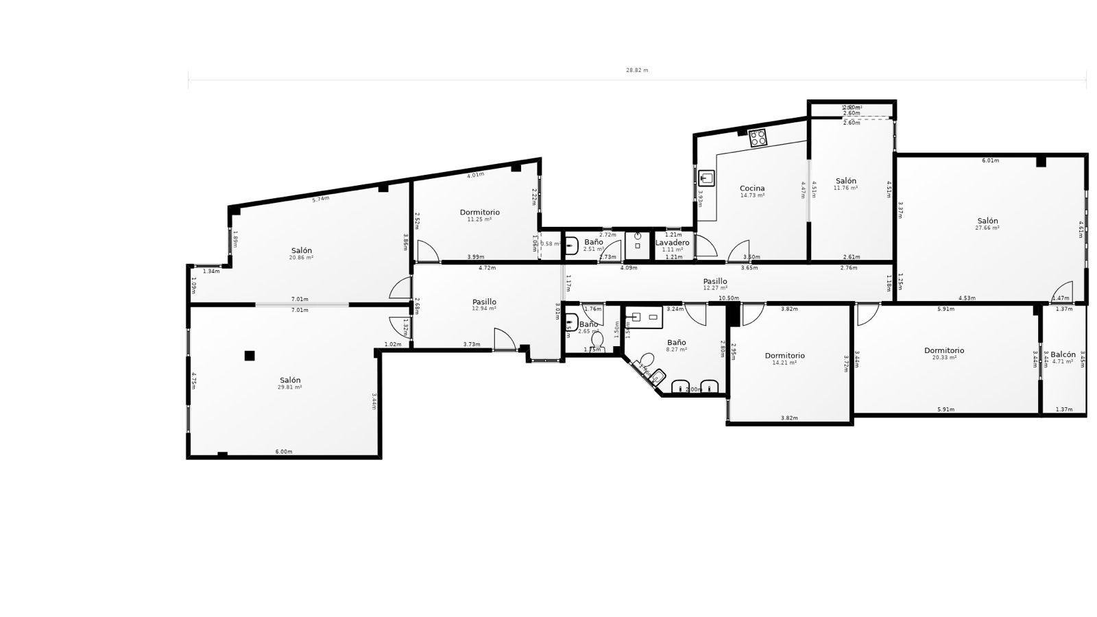 Pis de 189 m² a València