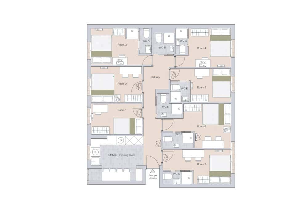 Habitació de lloguer, Madrid
