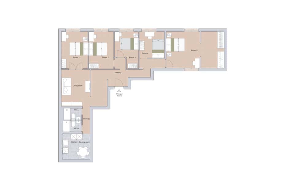 Habitació de lloguer, Madrid