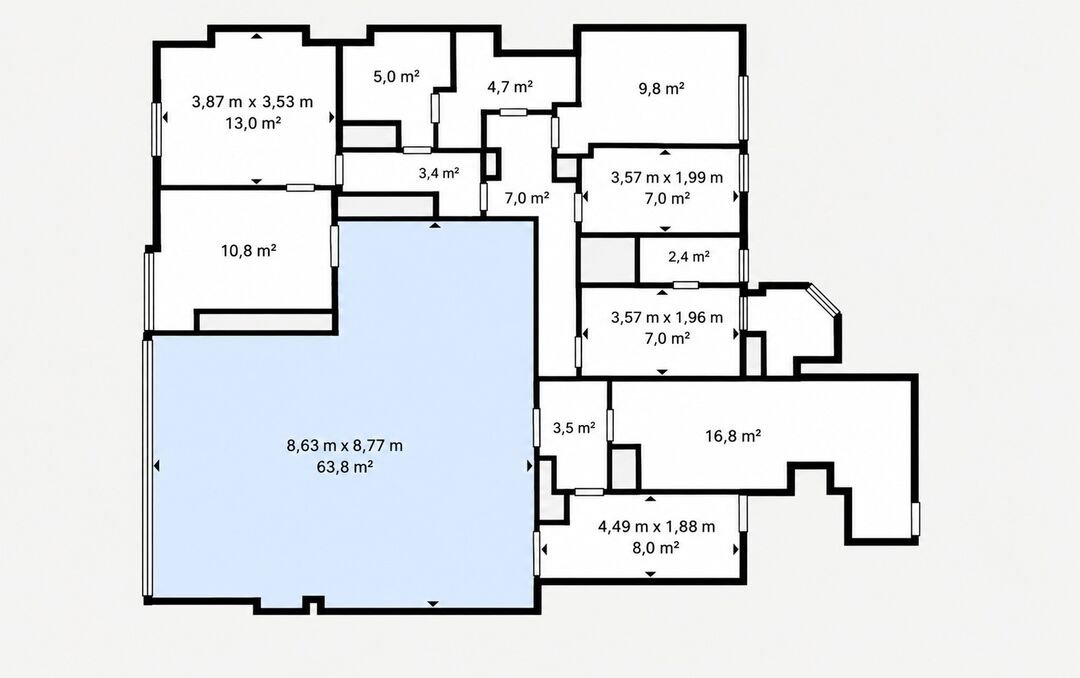 Appartamento 230 m² a Madrid